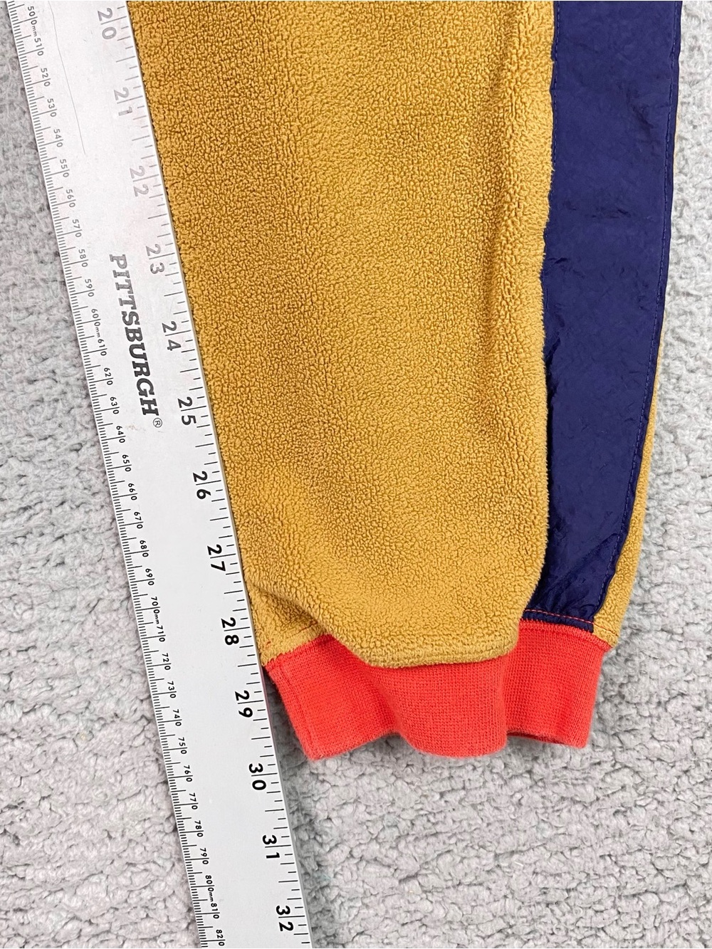Nike Sportswear Polar Fleece Pants Women's Size M Jogger Athletic Color Block - Picture 7 of 8